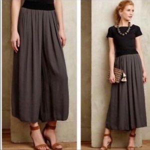 Elevenses by Anthropologie Wide Leg Goucho Pants Womens XS/S